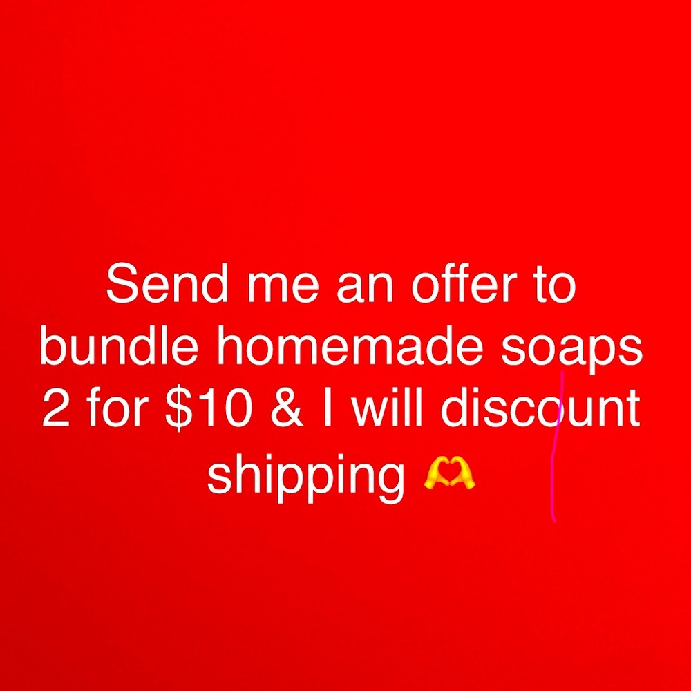 Homemade Soaps Bundle Offer
